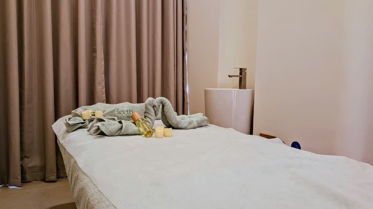 Treatment room at Reeth Spa